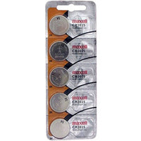 MAXELL - PILE BOUTON AU LITHIUM CR2025 3V BLISTER*5
