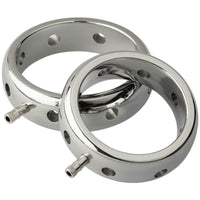 ELECTRASTIM - ANNEAU PÉNIS ÉLECTROMAGNÉTIQUE PRESTIGE EN MÉTAL 38 MM