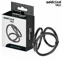 ADDICTED TOYS - ANNEAU PÉNIS TRIPLE