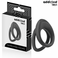ADDICTED TOYS - ANNEAU PÉNIS À DOUBLE TEXTURE