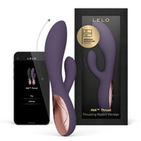 LELO - INA THRUST RABBIT VIBRATEUR À POUSSÉE VIOLET